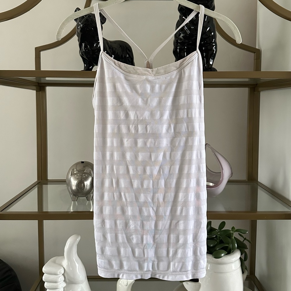 Lululemon white tank top